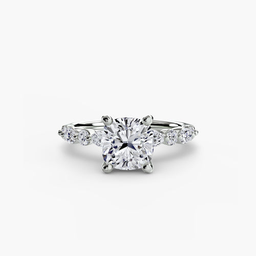 Solitaire with Eternity Pavé 2 The Perfect Carat