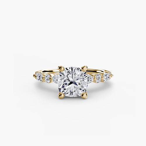Solitaire with Eternity Pavé 2 The Perfect Carat
