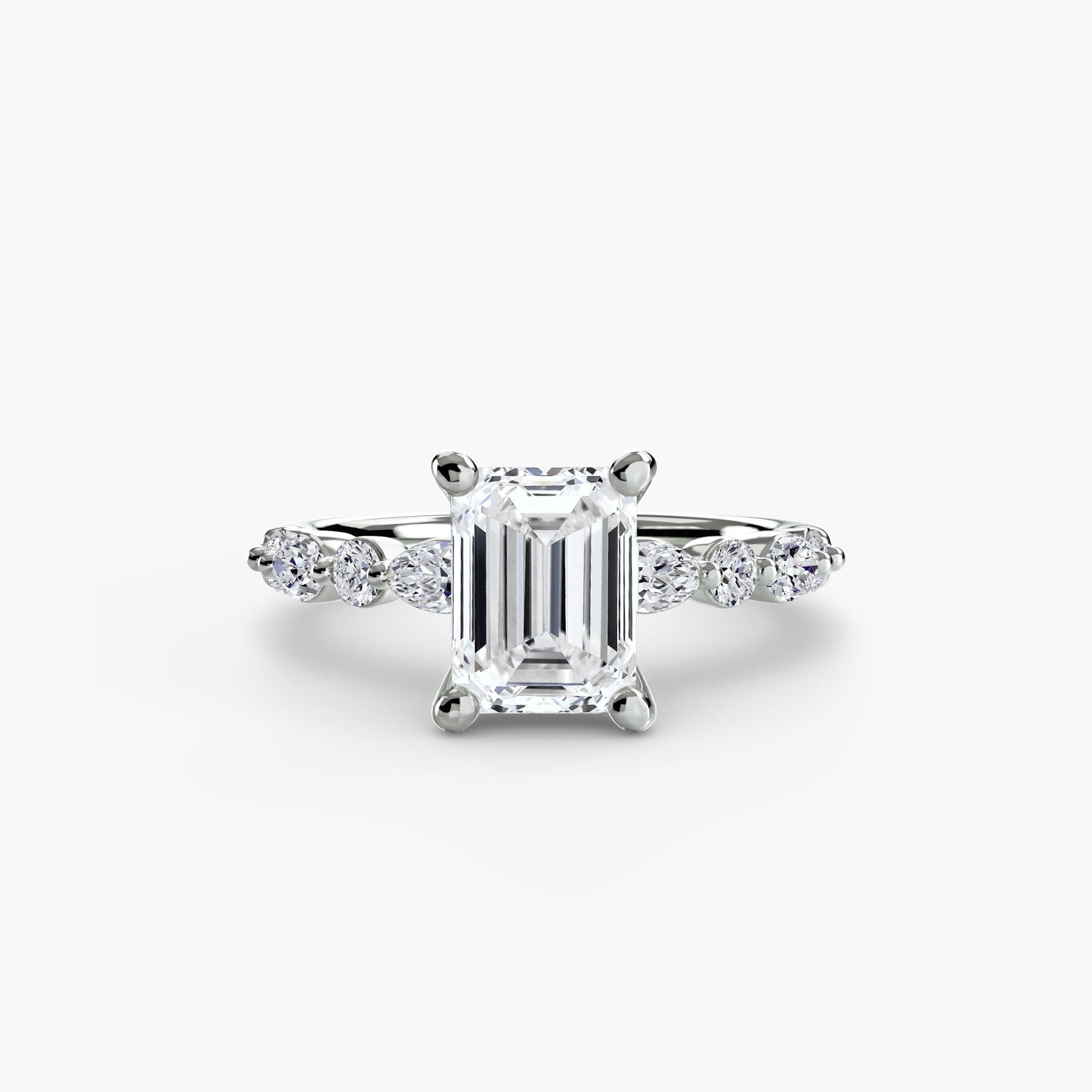 Solitaire with Eternity Pavé 2 The Perfect Carat