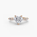 Solitaire with Eternity Pavé 2 The Perfect Carat