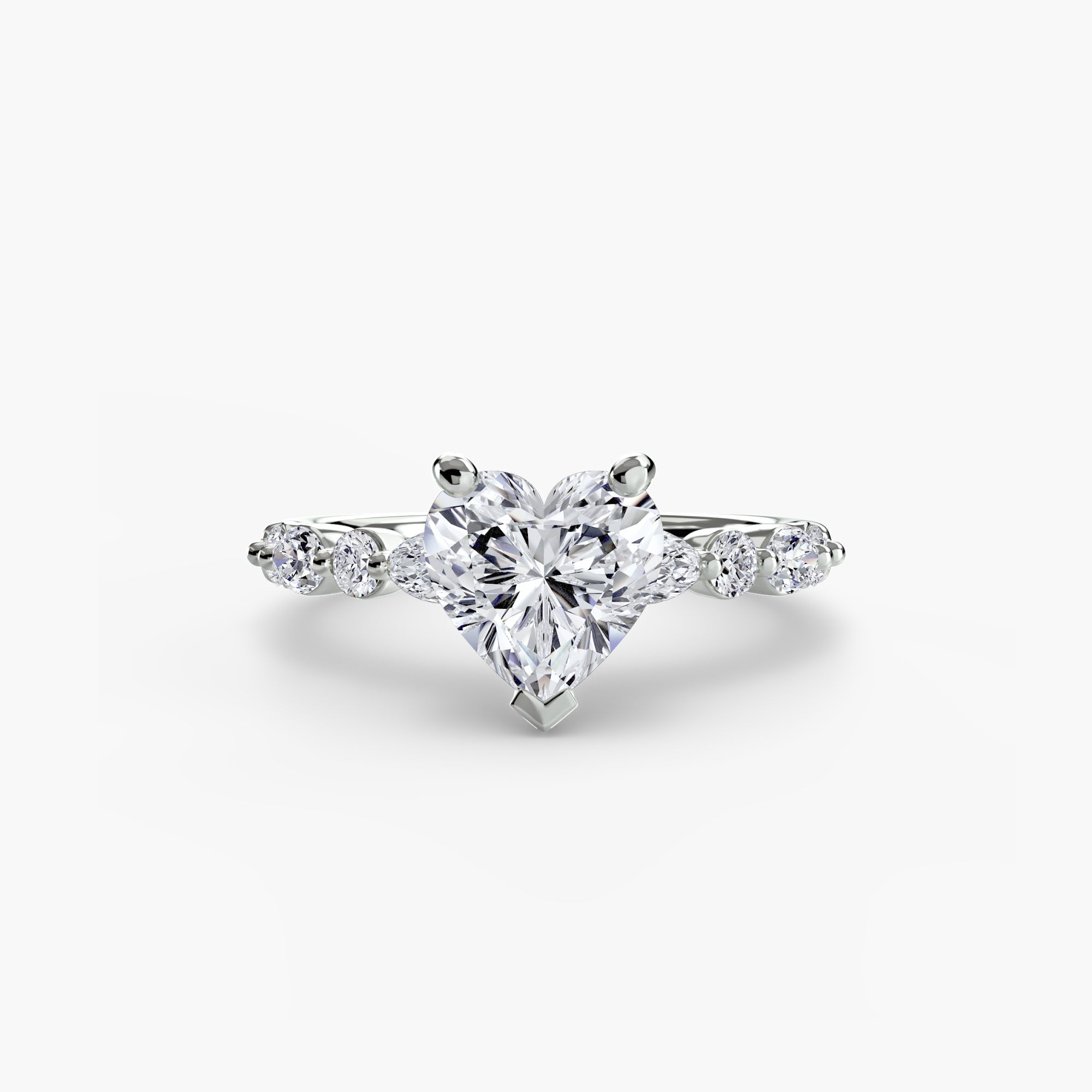 Solitaire with Eternity Pavé 2 The Perfect Carat