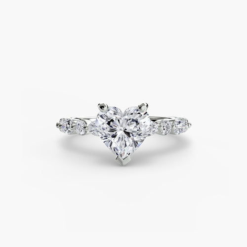 Solitaire with Eternity Pavé 2 The Perfect Carat