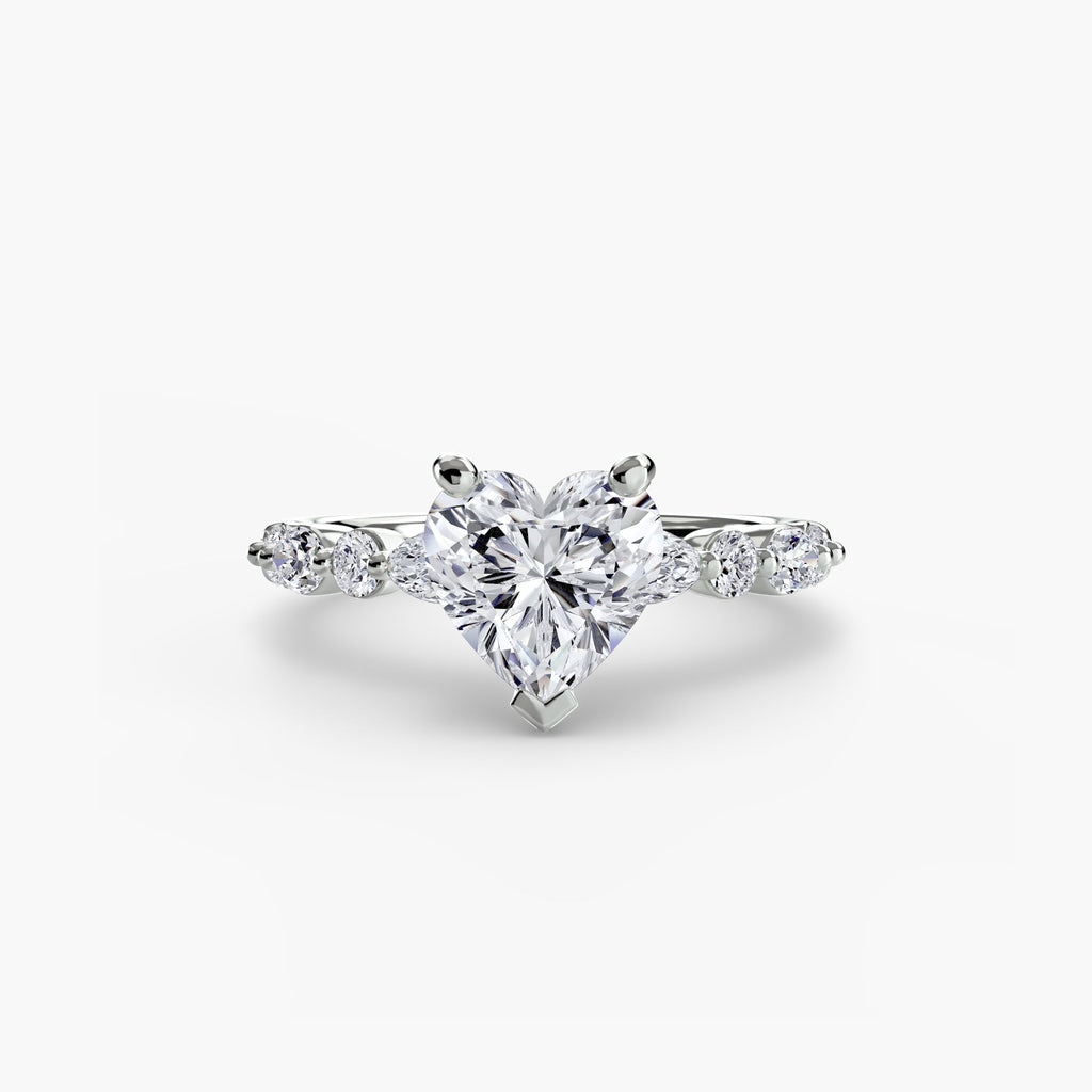 Solitaire with Eternity Pavé 2 The Perfect Carat