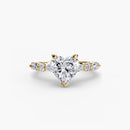 Solitaire with Eternity Pavé 2 The Perfect Carat