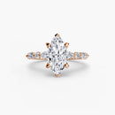 Solitaire with Eternity Pavé 2 The Perfect Carat