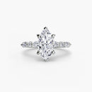 Solitaire with Eternity Pavé 2 The Perfect Carat