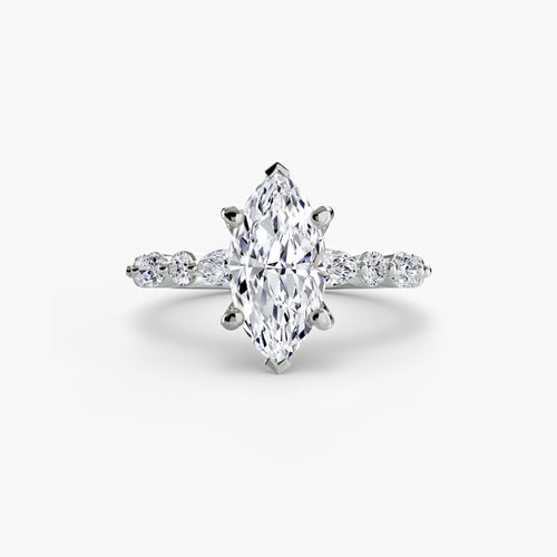 Solitaire with Eternity Pavé 2 The Perfect Carat