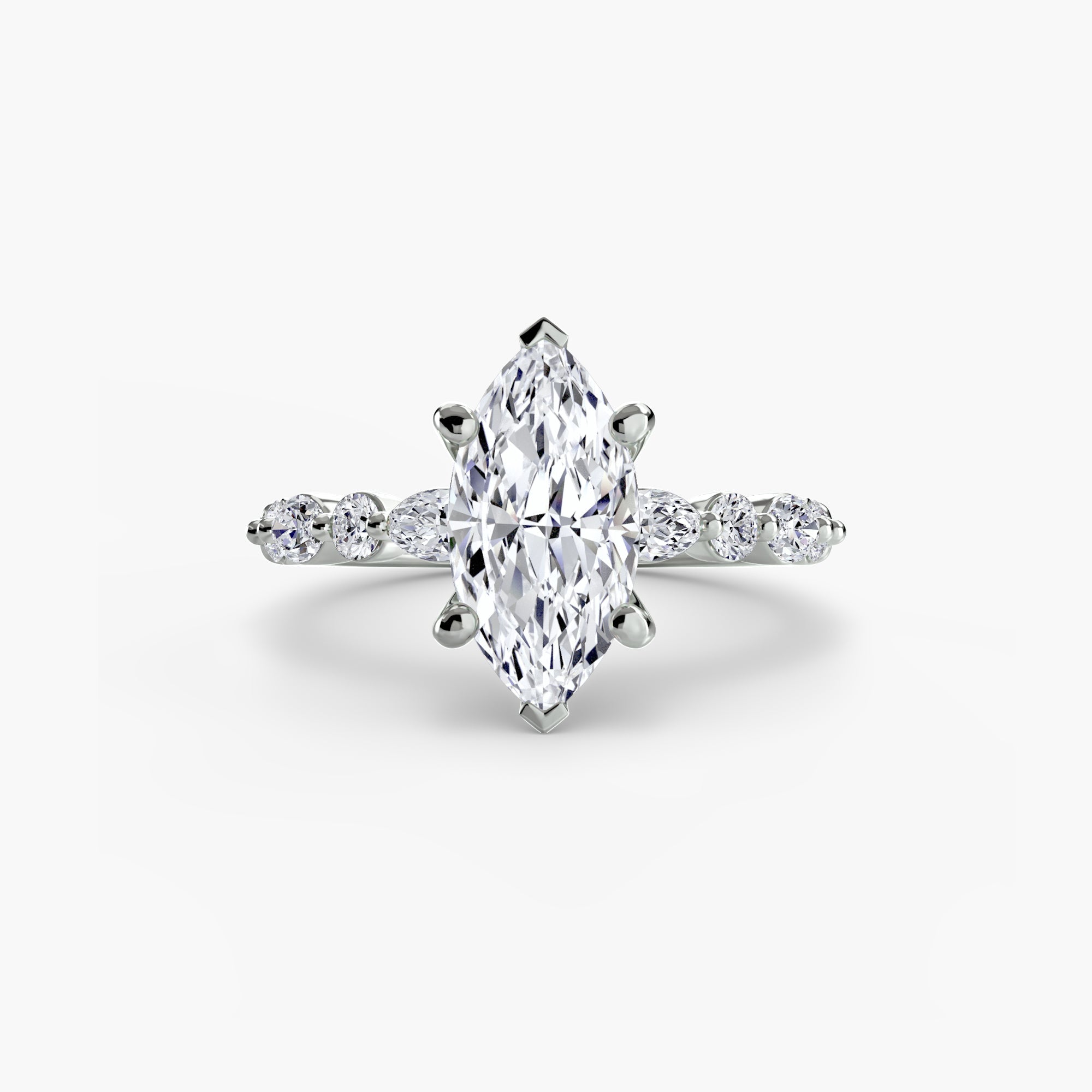 Solitaire with Eternity Pavé 2 The Perfect Carat