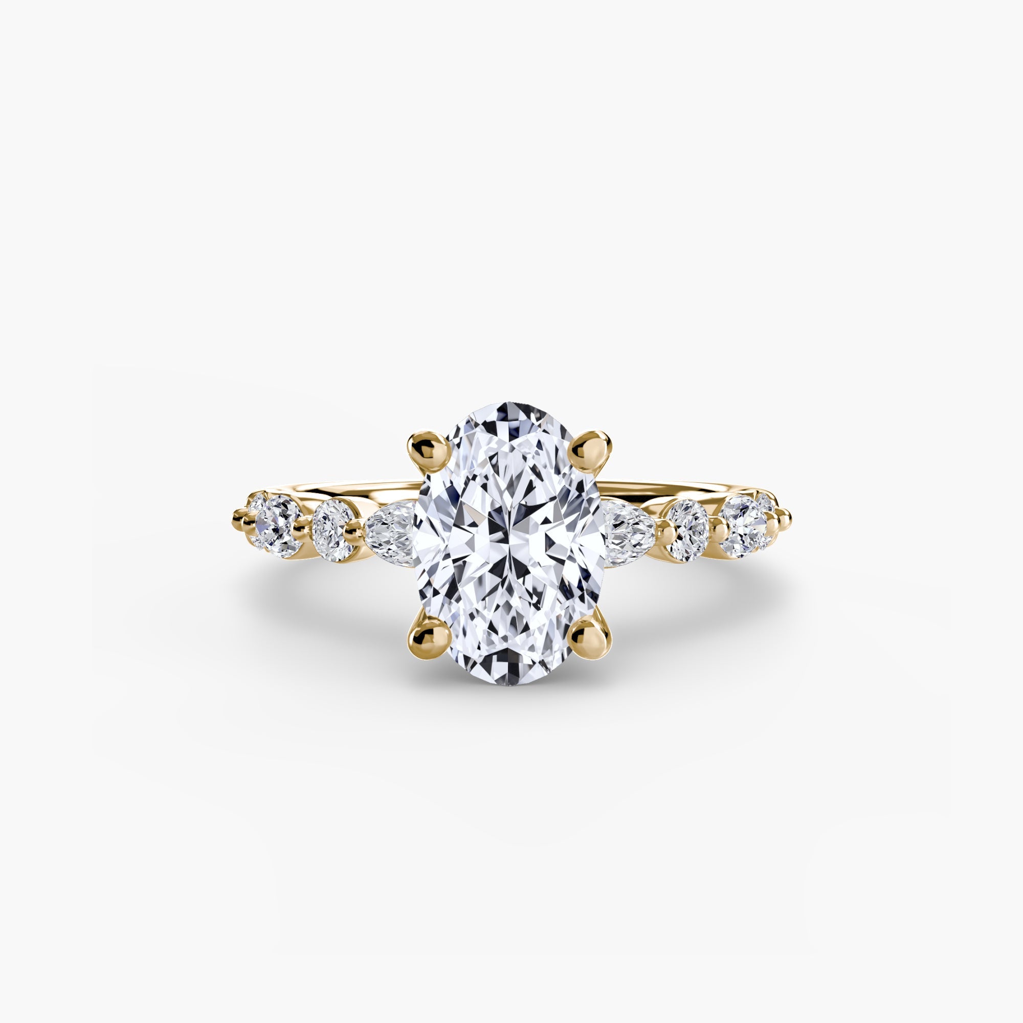 Solitaire with Eternity Pavé 2 The Perfect Carat
