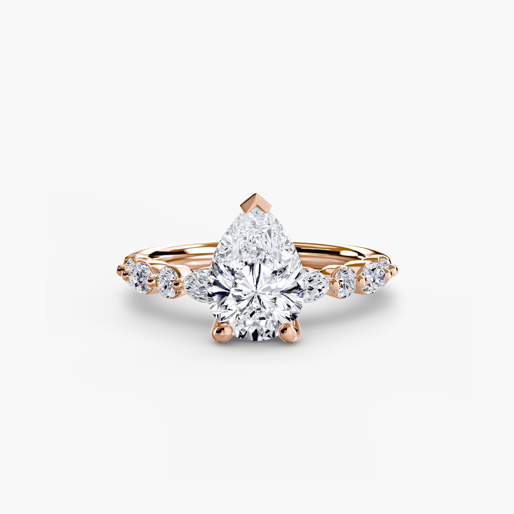 Solitaire with Eternity Pavé 2 The Perfect Carat