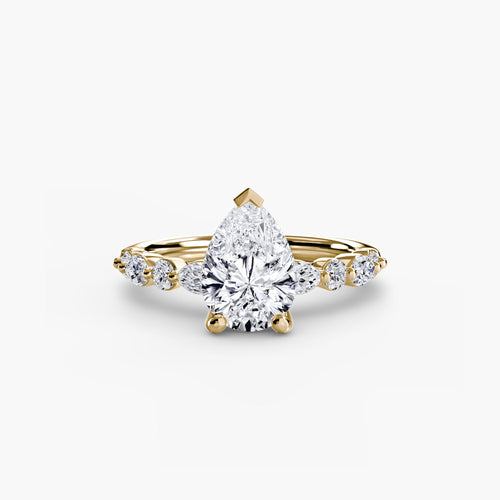 Solitaire with Eternity Pavé 2 The Perfect Carat