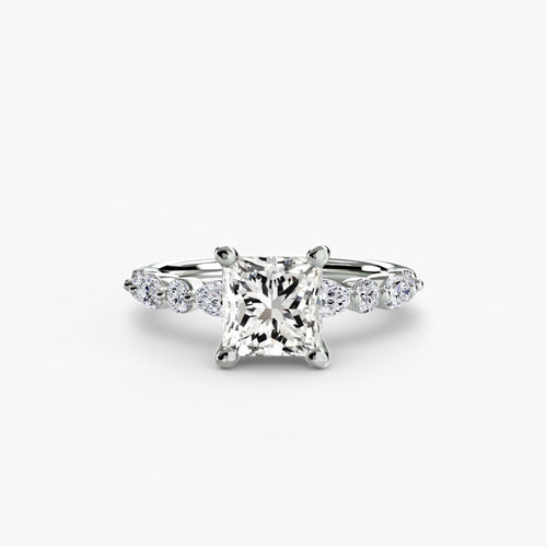 Solitaire with Eternity Pavé 2 The Perfect Carat
