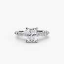 Solitaire with Eternity Pavé 2 The Perfect Carat