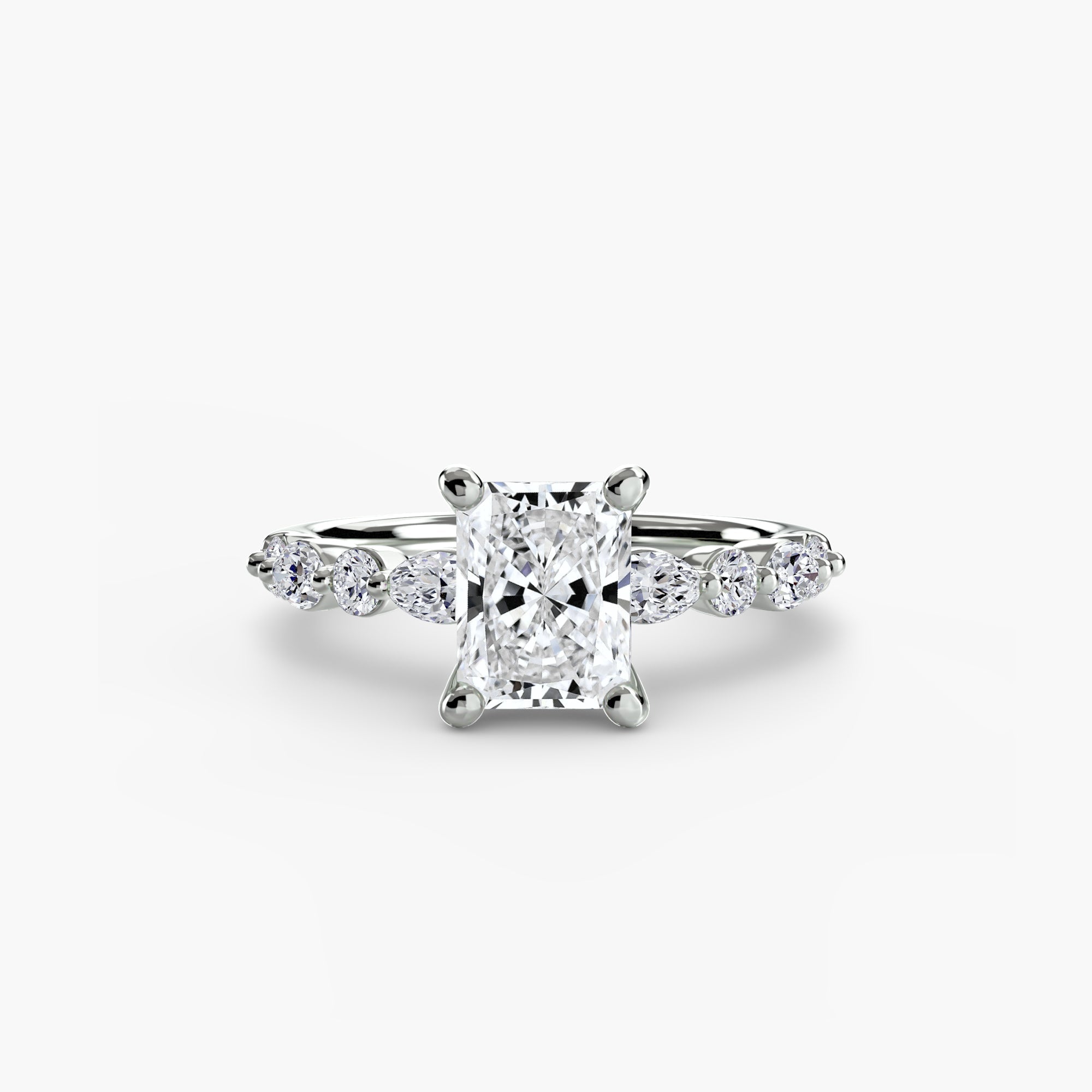 Solitaire with Eternity Pavé 2 The Perfect Carat