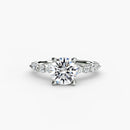 Solitaire with Eternity Pavé 2 The Perfect Carat