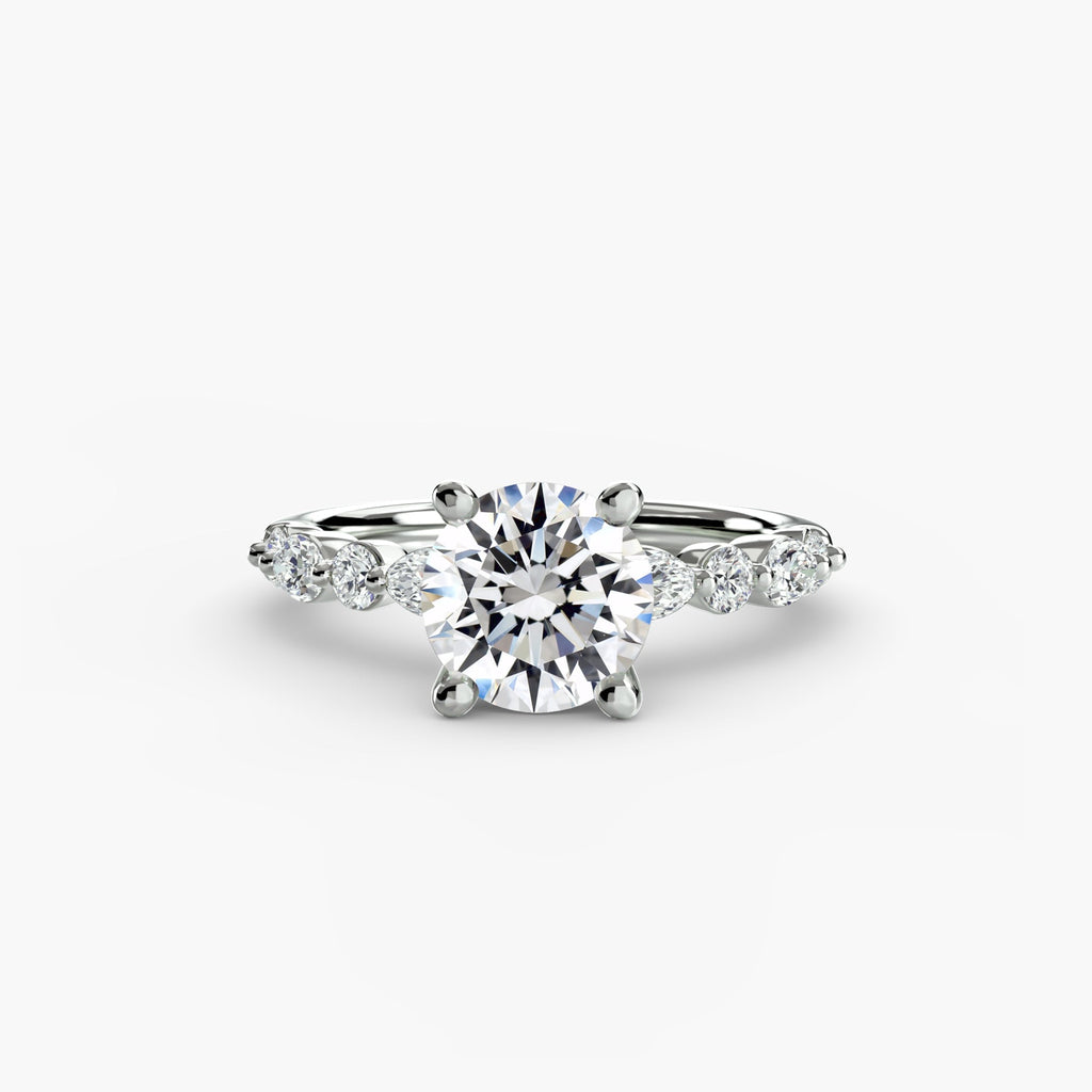 Solitaire with Eternity Pavé 2 The Perfect Carat
