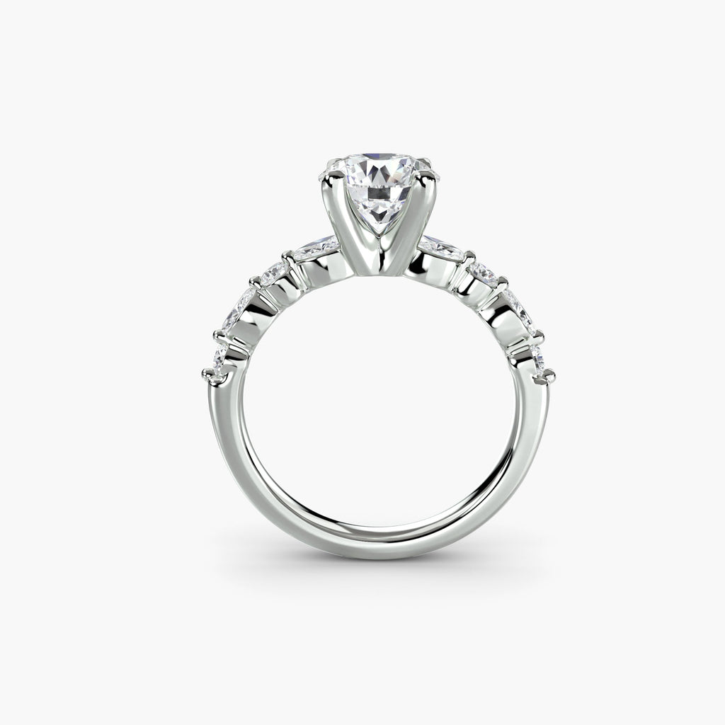 Solitaire with Eternity Pavé 2 The Perfect Carat