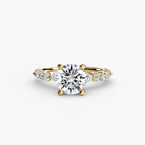 Solitaire with Eternity Pavé 2 The Perfect Carat