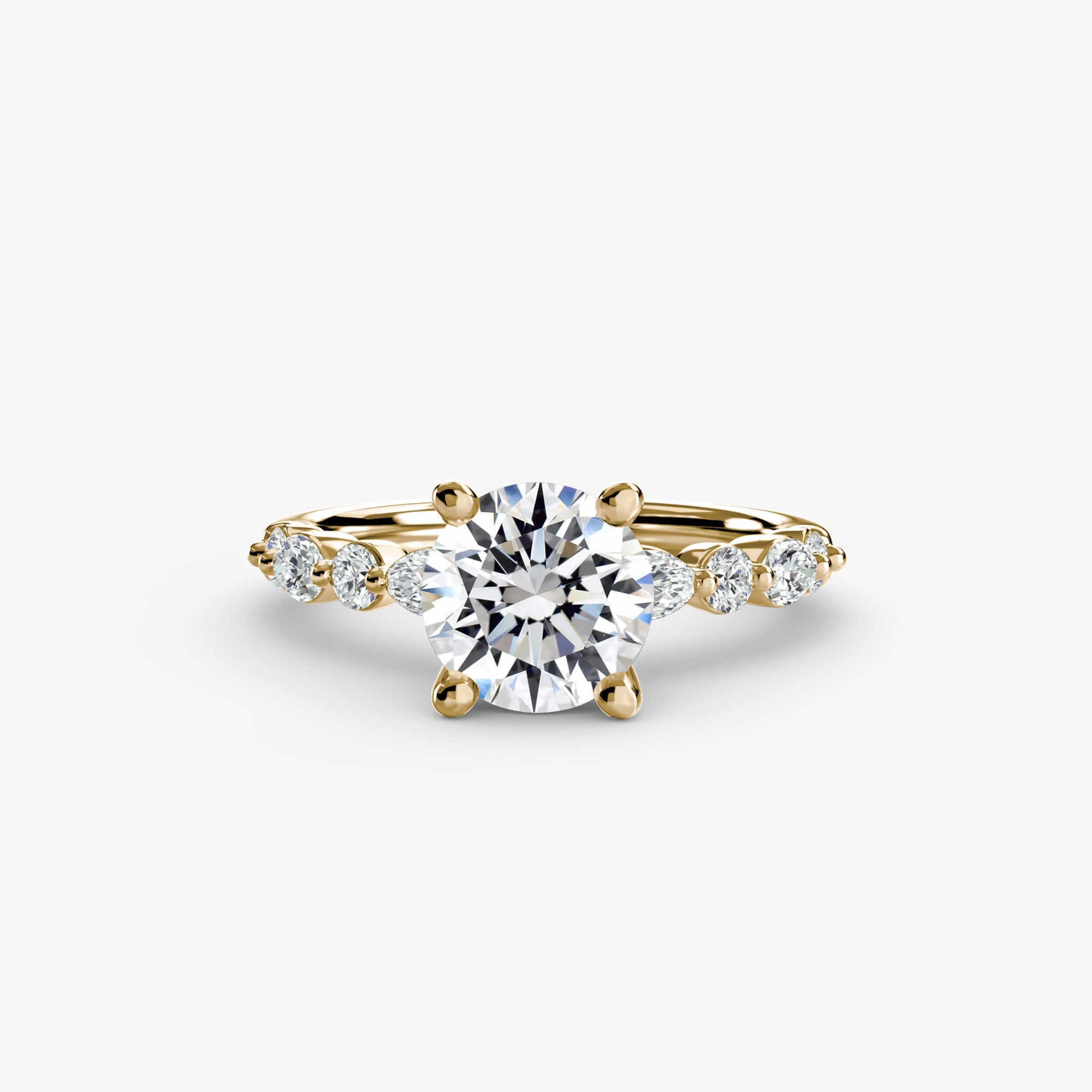 Solitaire with Eternity Pavé 2 The Perfect Carat