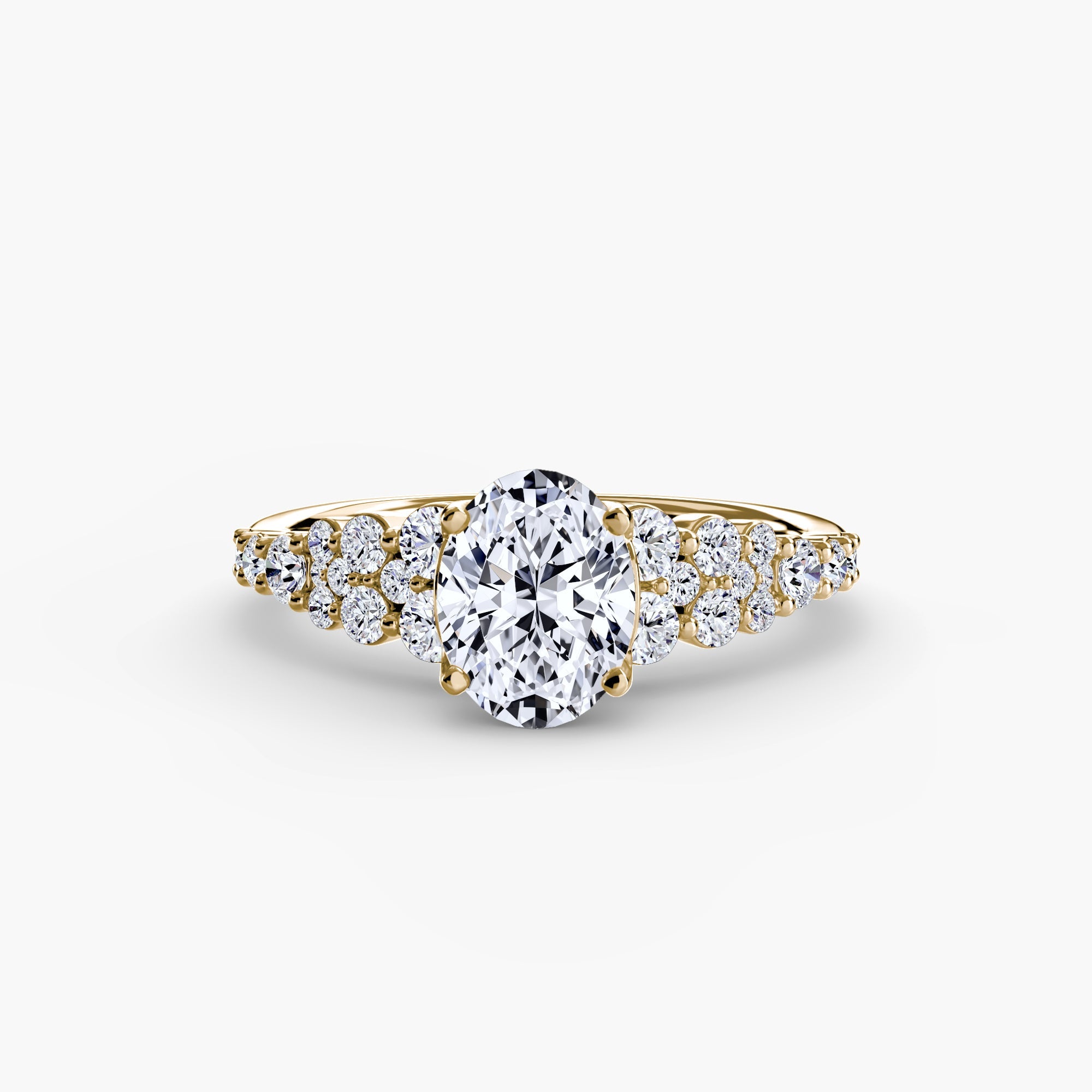 The Celestial Cluster Ring The Perfect Carat