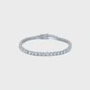7 Carat Basket 4-Prong Diamond Tennis Bracelet
