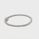 3 Carat Basket 4-Prong Diamond Tennis Bracelet